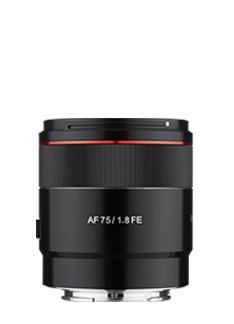 AF 75mm F1.8 FE